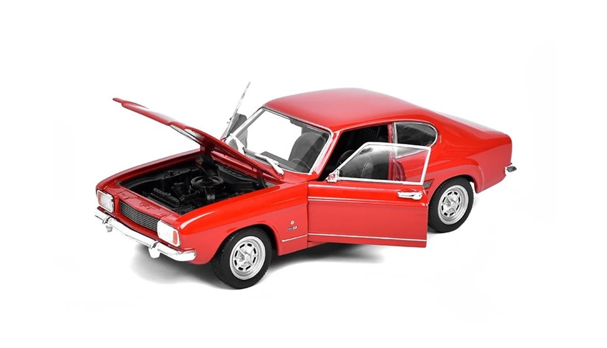Welly Ford Capri 1969 červený 1:24