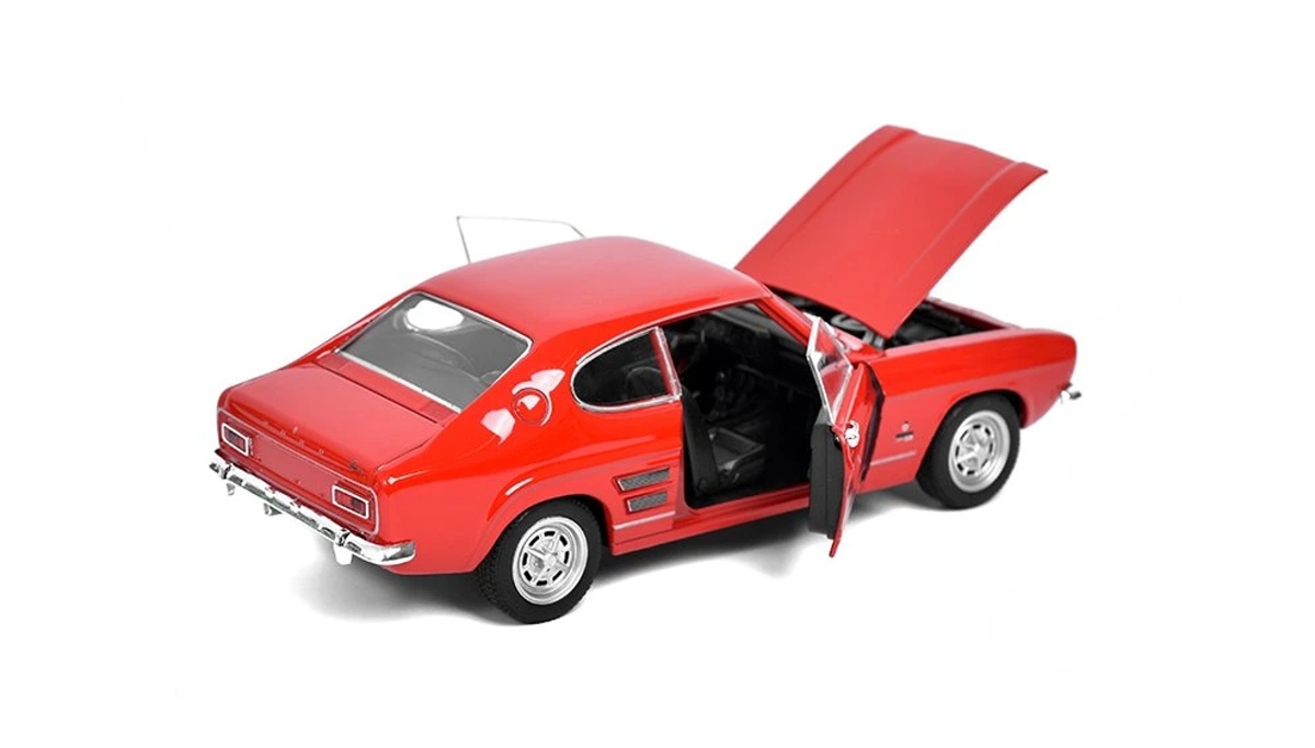 Welly Ford Capri 1969 červený 1:24