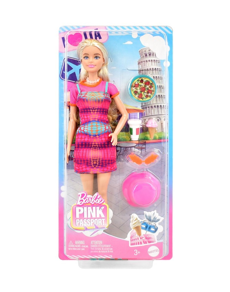 Mattel Panenka Barbie cestovatelka po Itálii