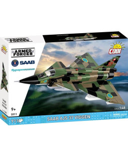Cobi 5911 Armed Forces SAAB AJS37 VIGGEN, 1:48, 911 kostek