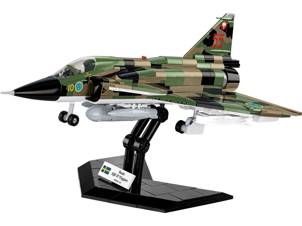 Cobi 5911 Armed Forces SAAB AJS37 VIGGEN, 1:48, 911 kostek