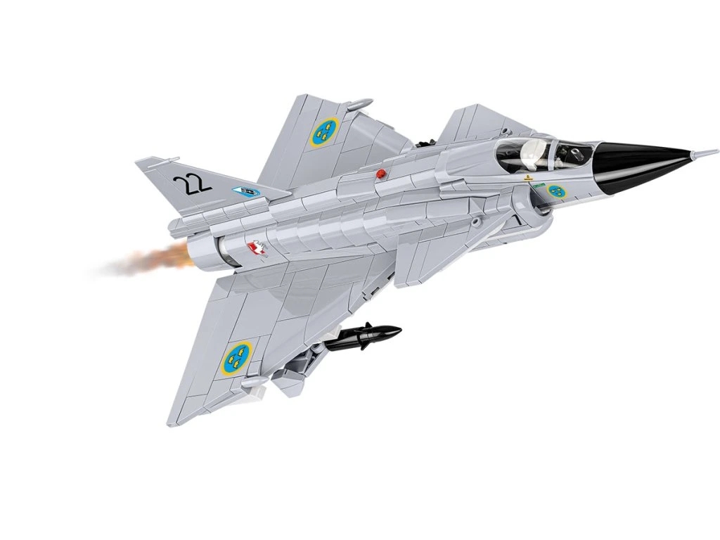 Cobi 5915 Armed Forces SAAB AJ37 VIGGEN, 1:48, 881 kostek