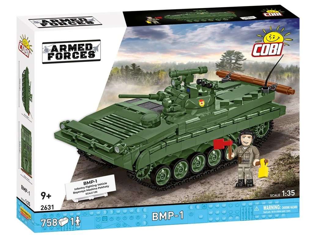 Cobi 2631 Armed Forces BMP-1, 1:35, 758 kostek