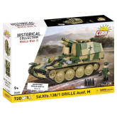 Cobi 2665 II WW Sd.Kfz. 138/1 Grille Ausf. M, 1:28, 720 kostek