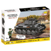 Cobi 2666 II WW Panzer 38(t)/ČKD LT vz. 38, 1:28, 690 kostek