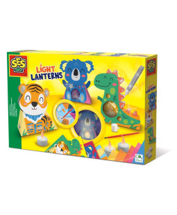 SES Výroba svítících luceren se zvířátky