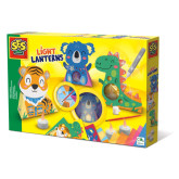 SES Výroba svítících luceren se zvířátky