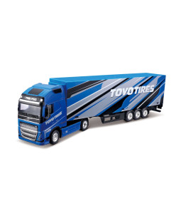 Bburago Kamion Volvo FH16 Globetrotter 750 XXL/Trailer, TOYO TIRES, 1:43
