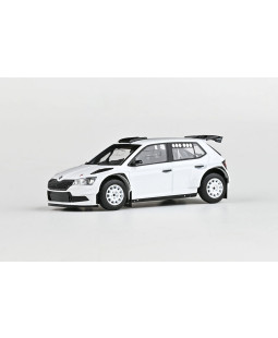 Abrex Škoda Fabia III FL Rally2 Evo (2019), Šotolinová kola Motorsport, 1:43, Bílá