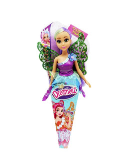 FUNVILLE Dreameez víla, panenka v kornoutu, zelená, 29cm