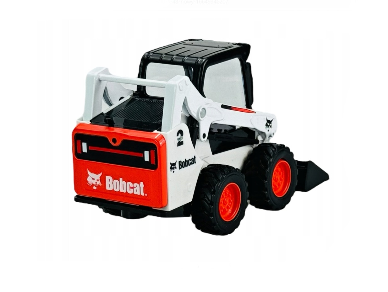 Bburago Haulers construction, Kamion M-B Actros Gigaspace s Bobcat nakladačem, 1:43