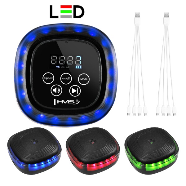Elektronický modulární boxerský terč HMS TB05 s LED, Bluetooth a rukavicemi