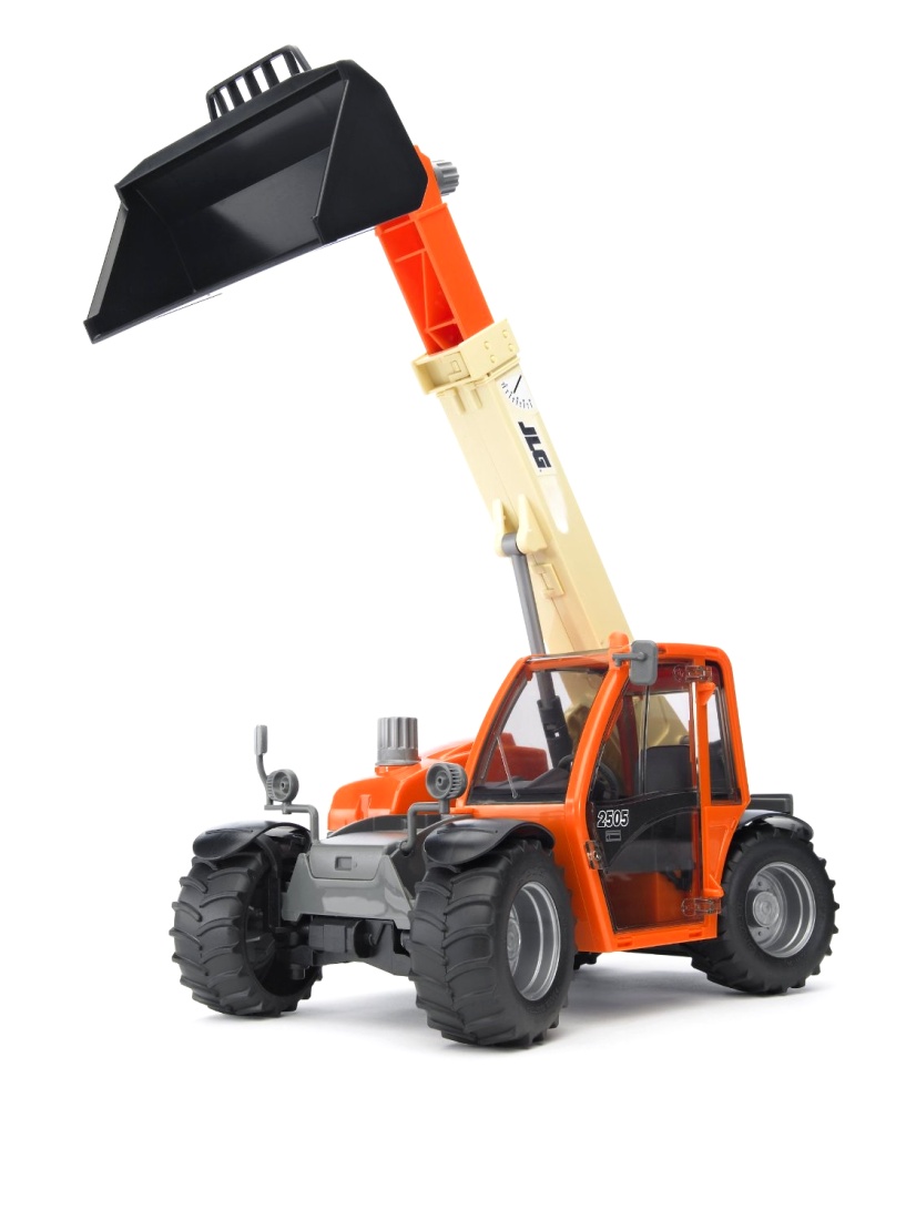 Bruder 2140 Nakladač JLG 2505 s výsuvným ramenem kolový