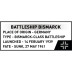 Cobi 4854 II WW Battleship Bismarck, 1:700, 590 kostek