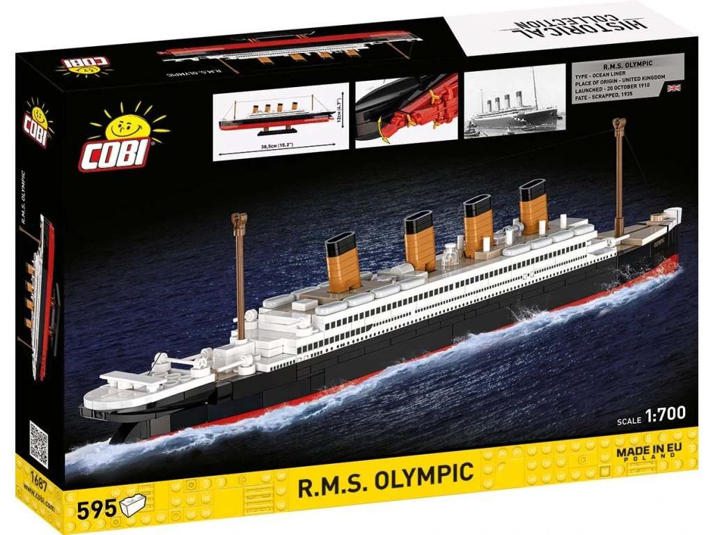 Cobi 1687 R.M.S. Olympic, 1:700, 595 kostek