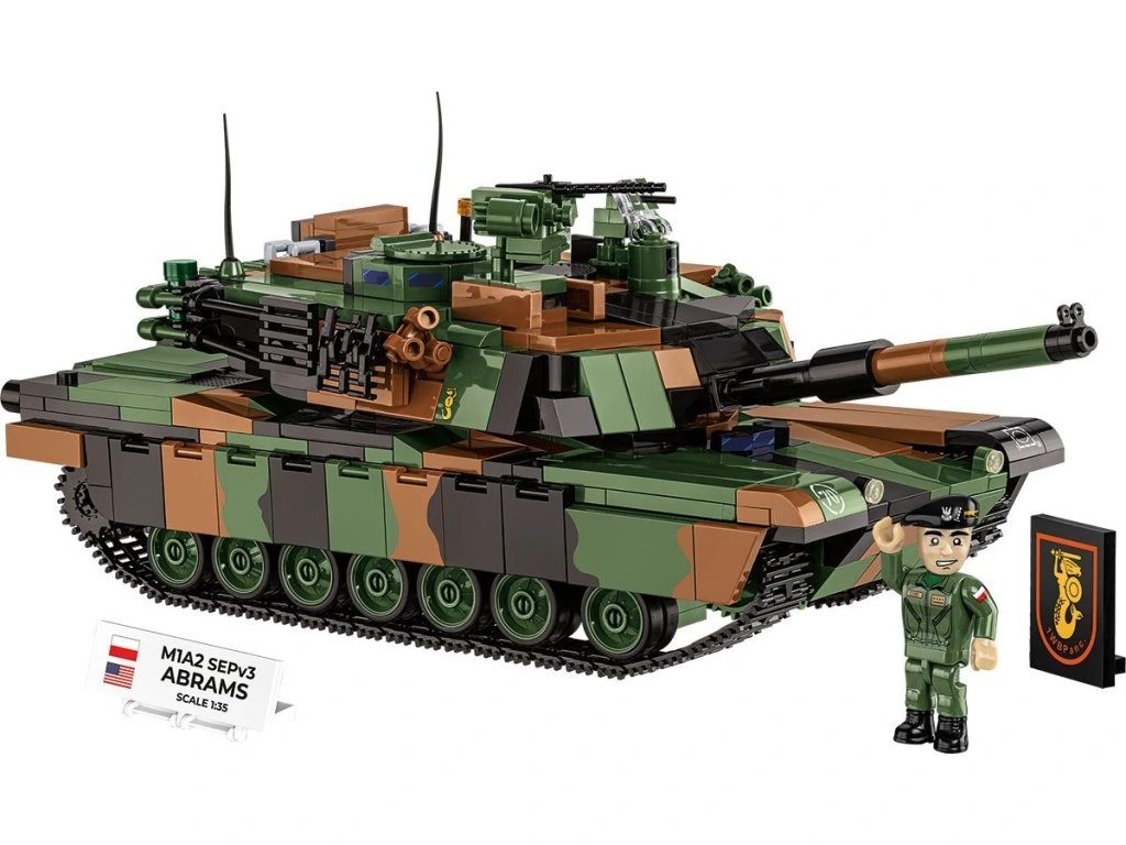 Cobi 2633 Armed Forces Abrams M1A2 SEPv3, 1:35, 1065 kostek