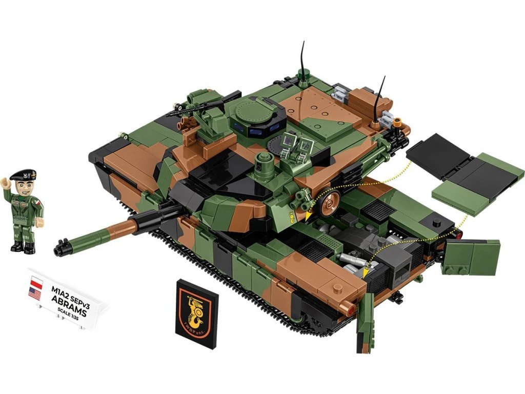 Cobi 2633 Armed Forces Abrams M1A2 SEPv3, 1:35, 1065 kostek