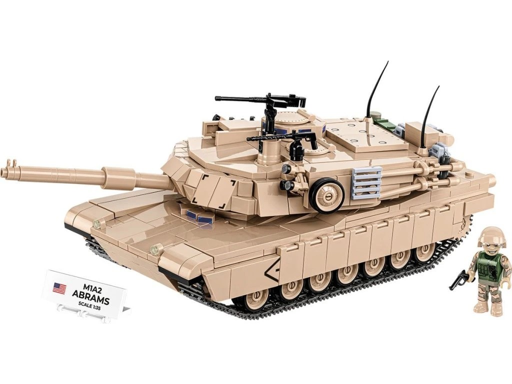 Cobi 2632 Armed Forces M1A2 Abrams, 1:35, 1025 kostek