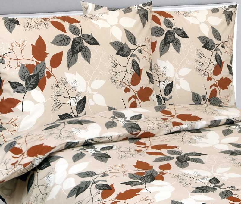 Bellatex Povlečení bavlna, Podzimní listí - 140x220, 70x90 cm