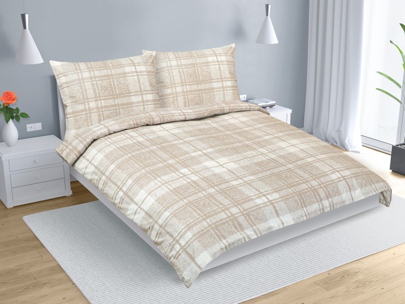 Bellatex Povlečení bavlna na dvoudeku, Dlaždice - 1ks 240x220, 2ks 70x90cm