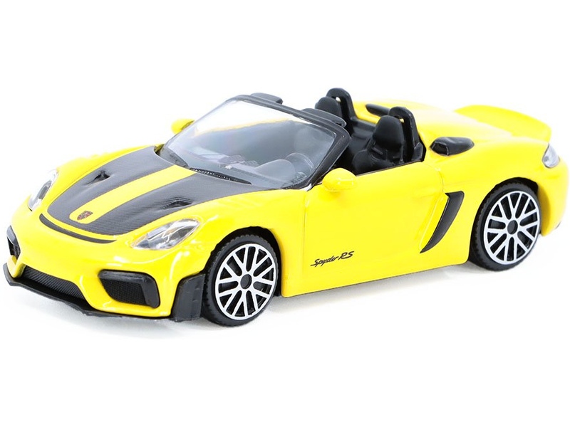 Bburago Street Fire Collezione Porsche 718 Spyder RS 2024, žluté 1:43
