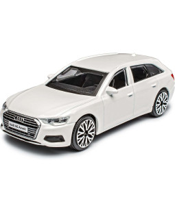 Bburago Street Fire Collezione Audi A6 Avant, bílé 1:43