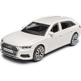 Bburago Street Fire Collezione Audi A6 Avant, bílé 1:43