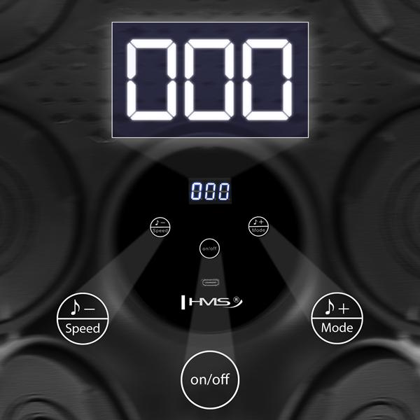 Elektronický boxerský terč HMS TB30 s LED, Bluetooth a rukavicemi