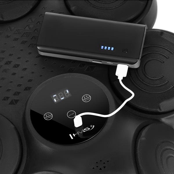Elektronický boxerský terč HMS TB30 s LED, Bluetooth a rukavicemi