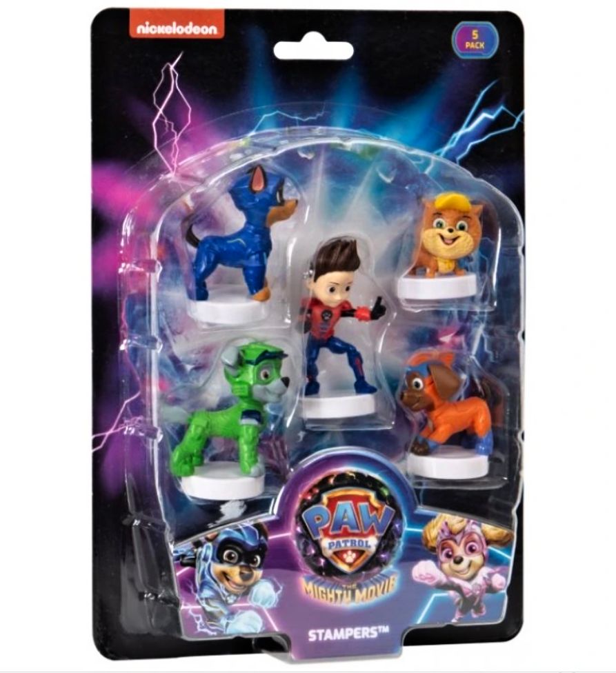 Sada razítek Paw patrol III., 5ks