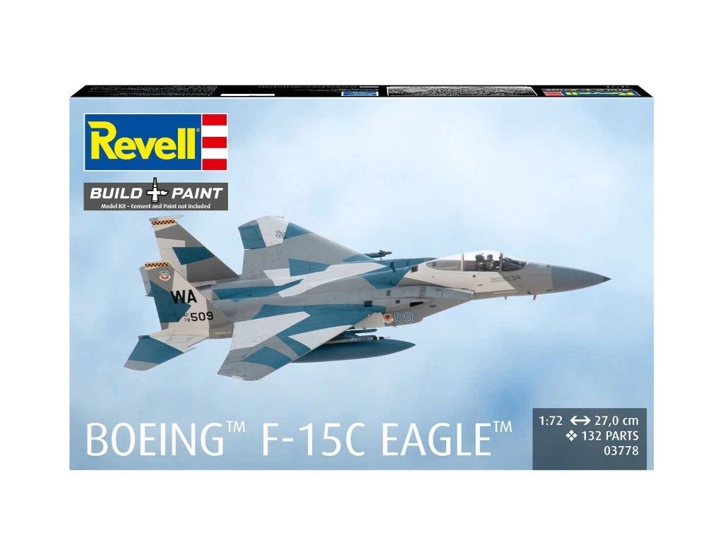 Revell ModelKit letadlo 03778 - Boeing F-15C Eagle (1:72)