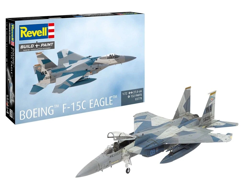 Revell ModelKit letadlo 03778 - Boeing F-15C Eagle (1:72)