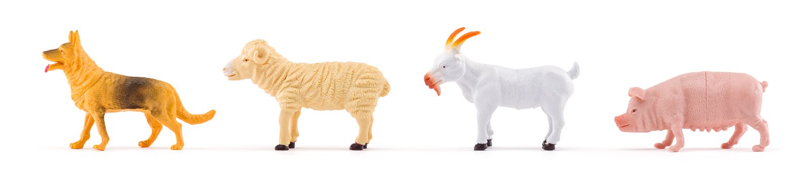 Faunika Zvířátka figurky sada v MEGA tubě - Farma