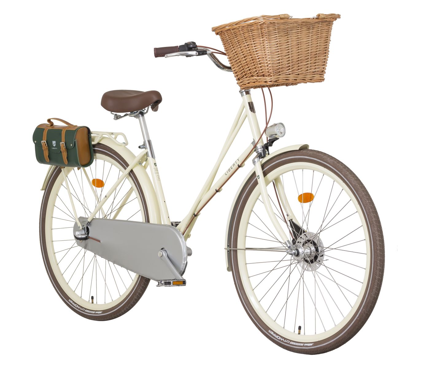 Liberty 111 Anniversary Standart 28" 3spd, jízdní kolo, košík, vanilka