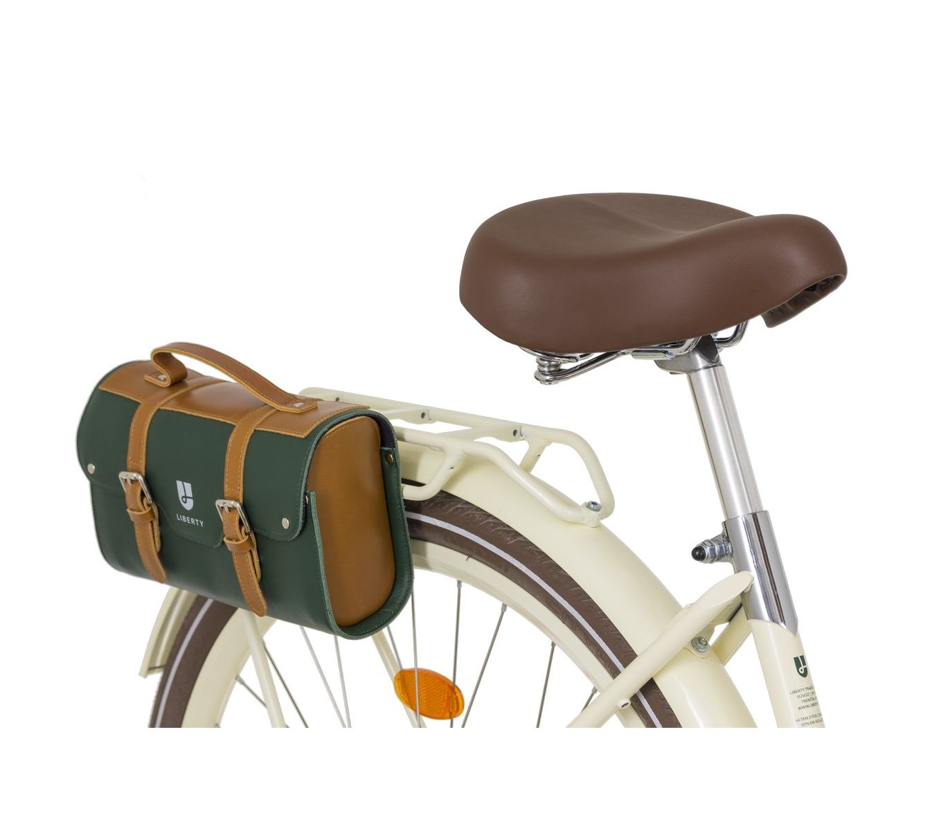 Liberty 111 Anniversary Standart 28" 3spd, jízdní kolo, košík, zelené