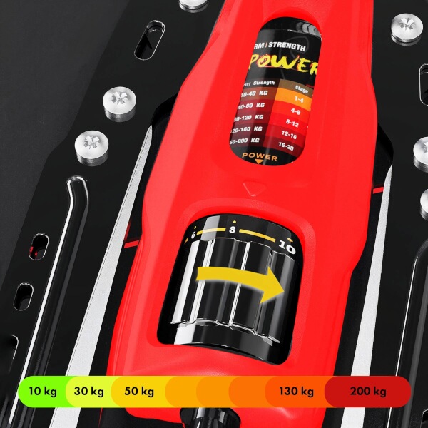 Hydraulický posilovač s počítadlem HMS F1020 Pro