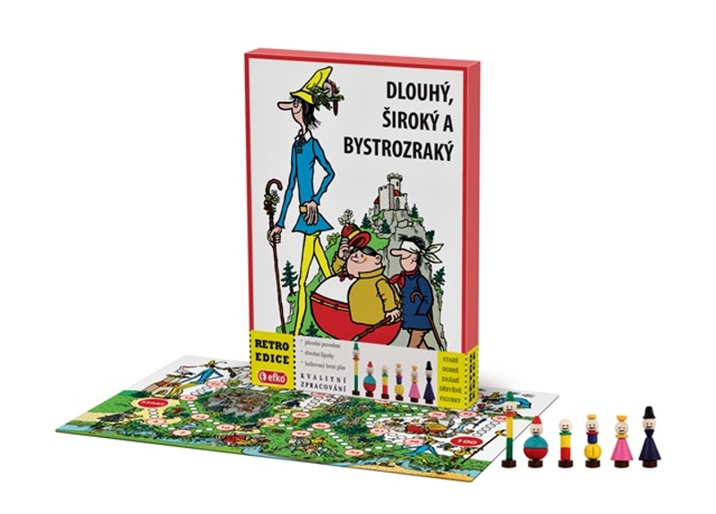 Efko Dlouhý, Široký a Bystrozraký