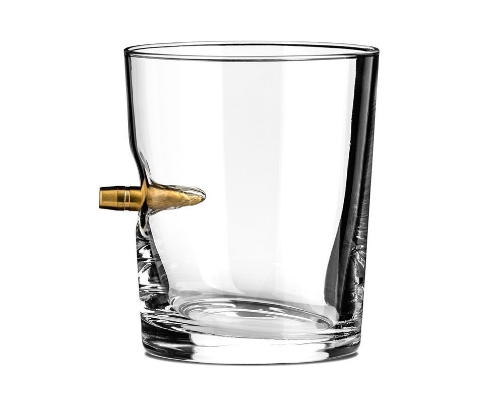 Sklenice na whisky s pravou kulkou, 300 ml.