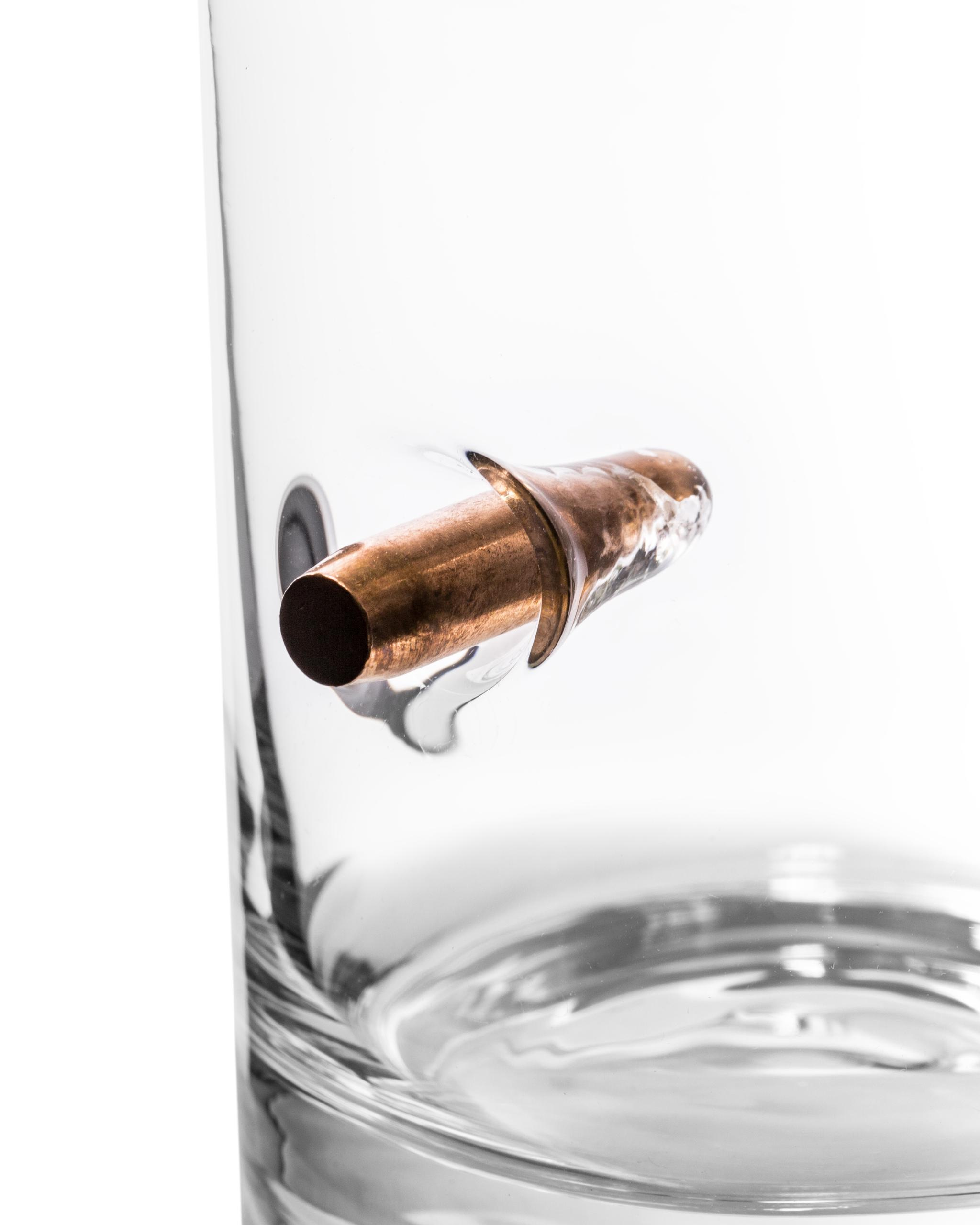 Sklenice na whisky s pravou kulkou, 300 ml.