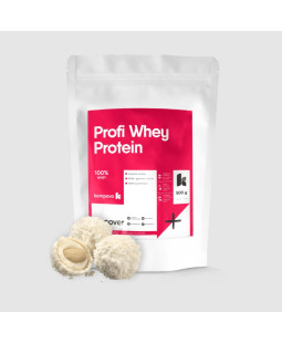 Kompava Profi WHEY Protein, raffaelo 500g