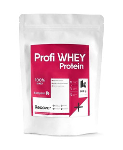 Kompava Profi WHEY Protein, bílá čkoláda-kokos, 500g