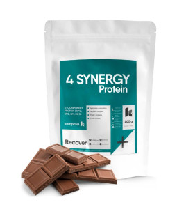 Kompava 4 SYNERGY Protein, čokoláda, 500g