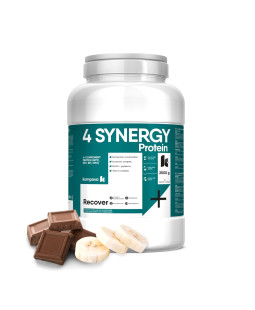 Kompava 4 SYNERGY Protein, čokoláda-banán, 2000g