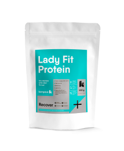 Kompava Lady Fit Protein, čokoláda-višeň, 500g