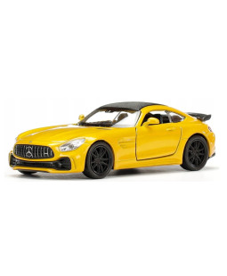 Welly Mercedes AMG GT R, žlutý 1:34-39