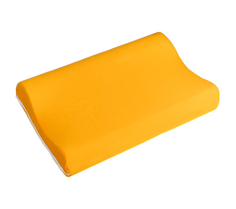 Bellatex Polštář anatomický polyuretan, Oranžový jersey - 45x30 cm