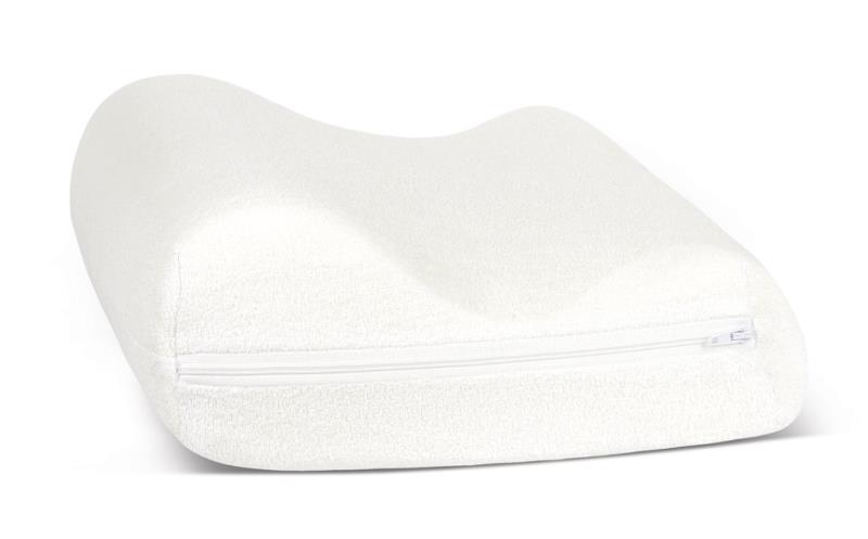 Bellatex Polštář anatomický polyuretan, Bílý froté - 45x30 cm