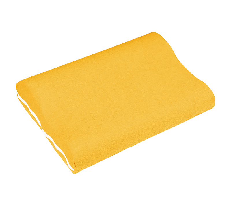 Bellatex Polštář anatomický polyuretan, hořčicový froté - 45x30 cm