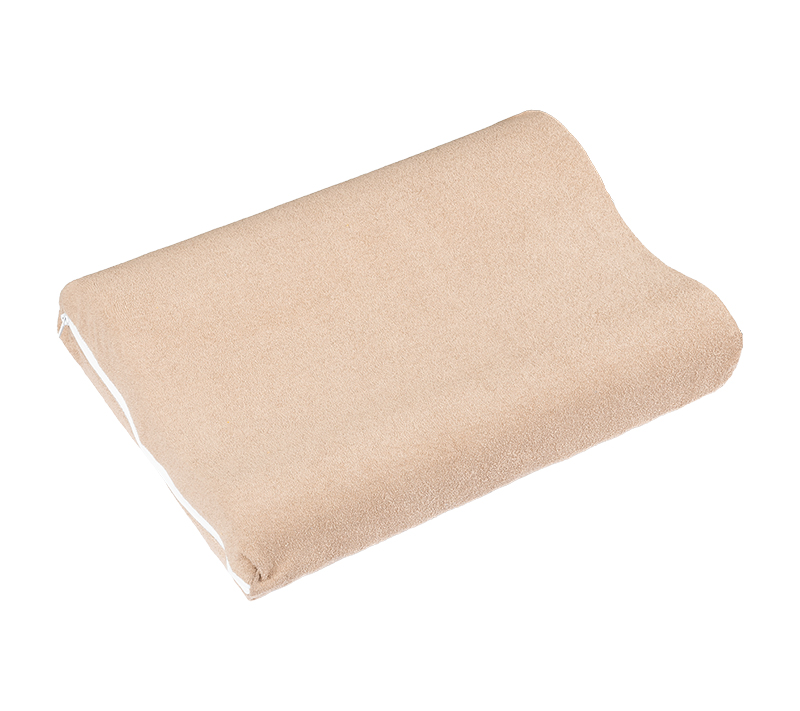 Bellatex Polštář anatomický polyuretan, Kávový froté - 45x30 cm