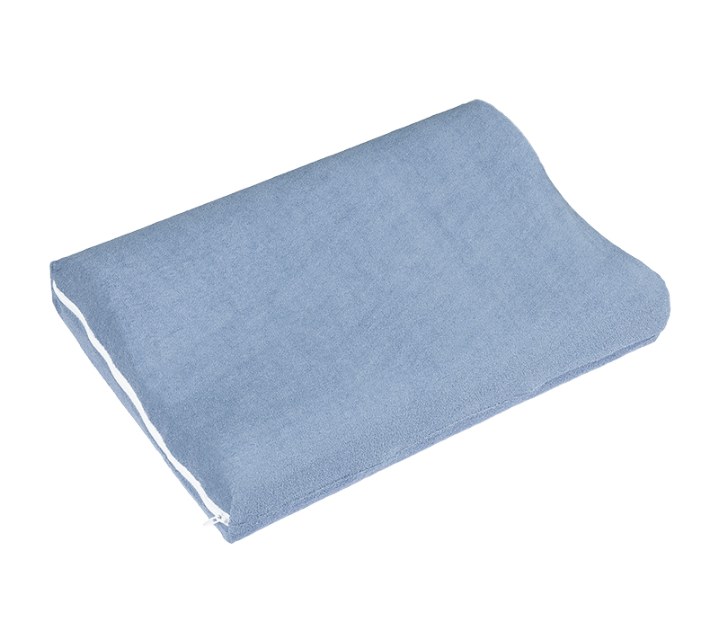 Bellatex polštář anatomický polyuretan, modro-šedý jersey - 45x30 cm
